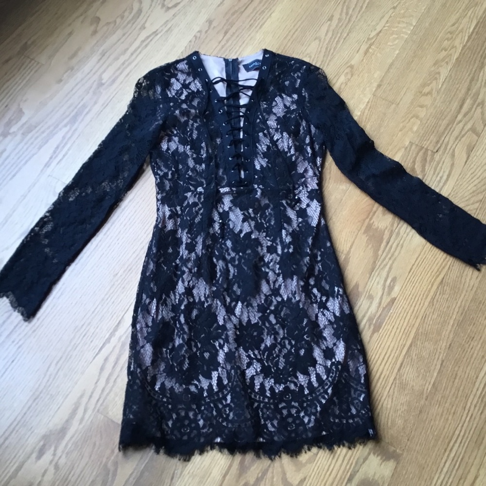 AKIRA CROCHET DRESS